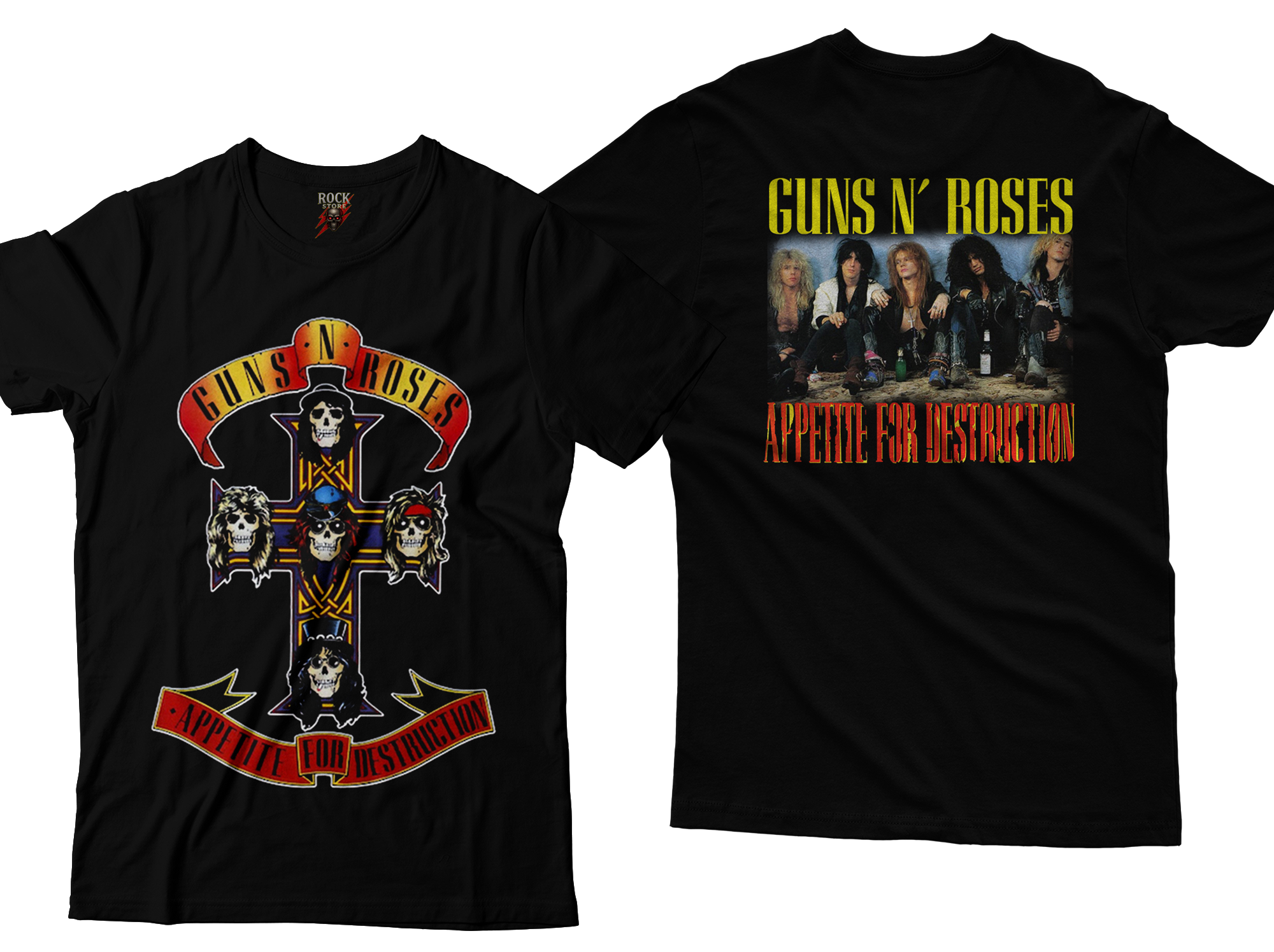 Camiseta Estampada - Appetite for Destruction