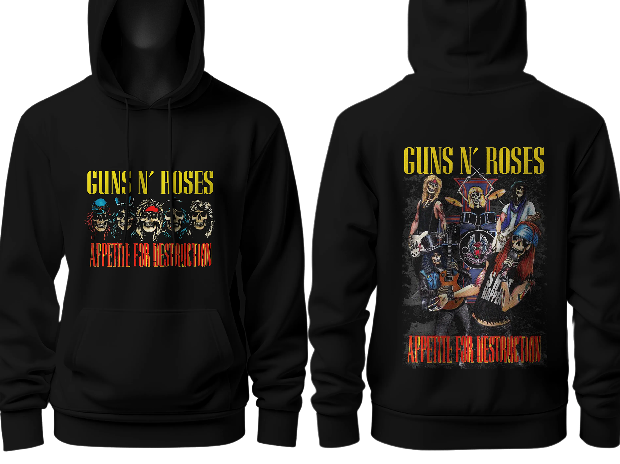 Buzo estampado "Appetite for Destruction"